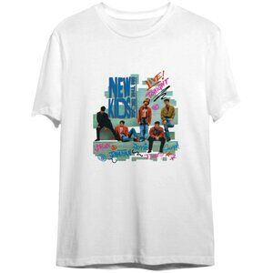 New Kids On The Block NKOTB No More Games Music Tour Concert Band Fan T-Shirt